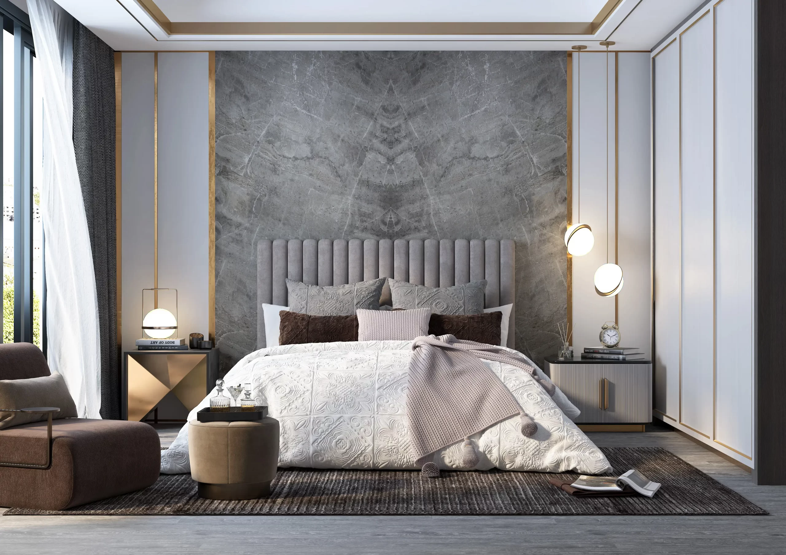 Bed Room Neo Design Architect: Nazi Sadeghi, Najarch