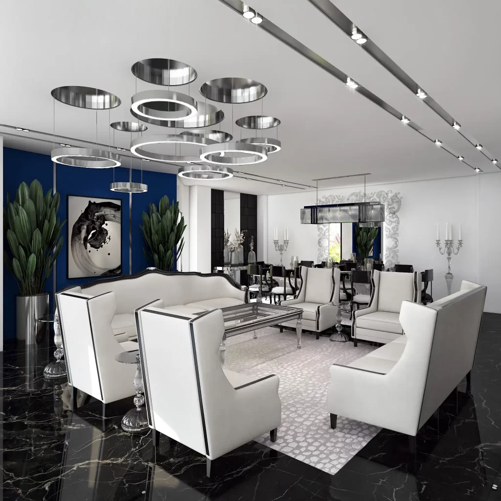 Living Room Modern Design Architect: Nazi Sadeghi, Najarch